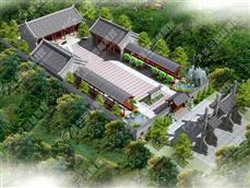 洛阳孟津清代祠堂规划设计图